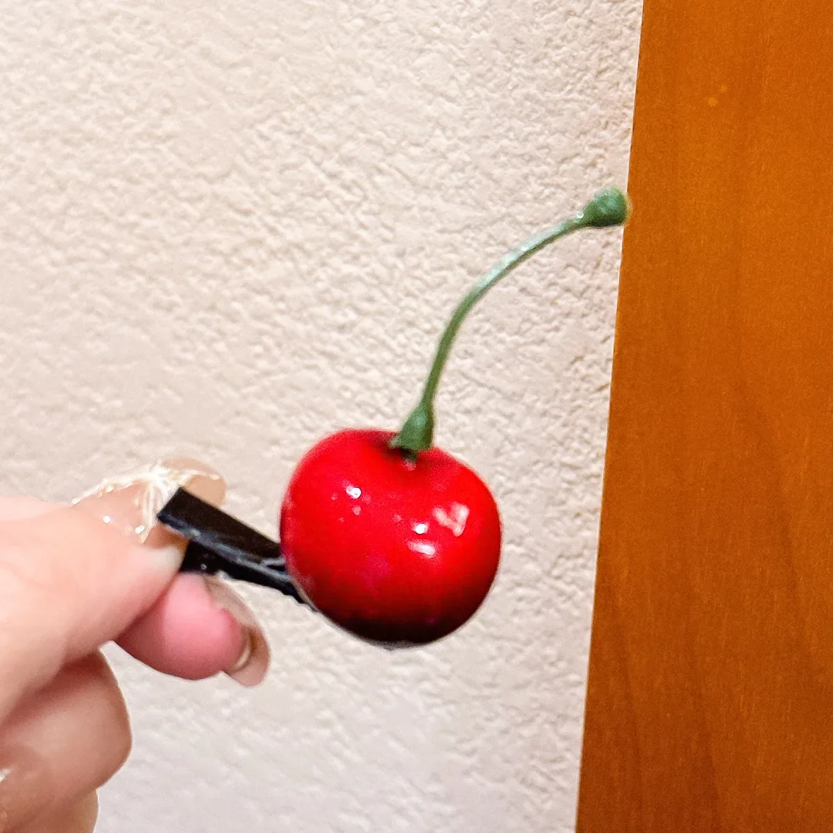 1 lustige Entenschnabel-Clip in Obst- und Gemüseform, niedliche Simulations-Obst-Haarspange, seitlicher Clip, gebrochene Haarspange für Damen – Detail 13