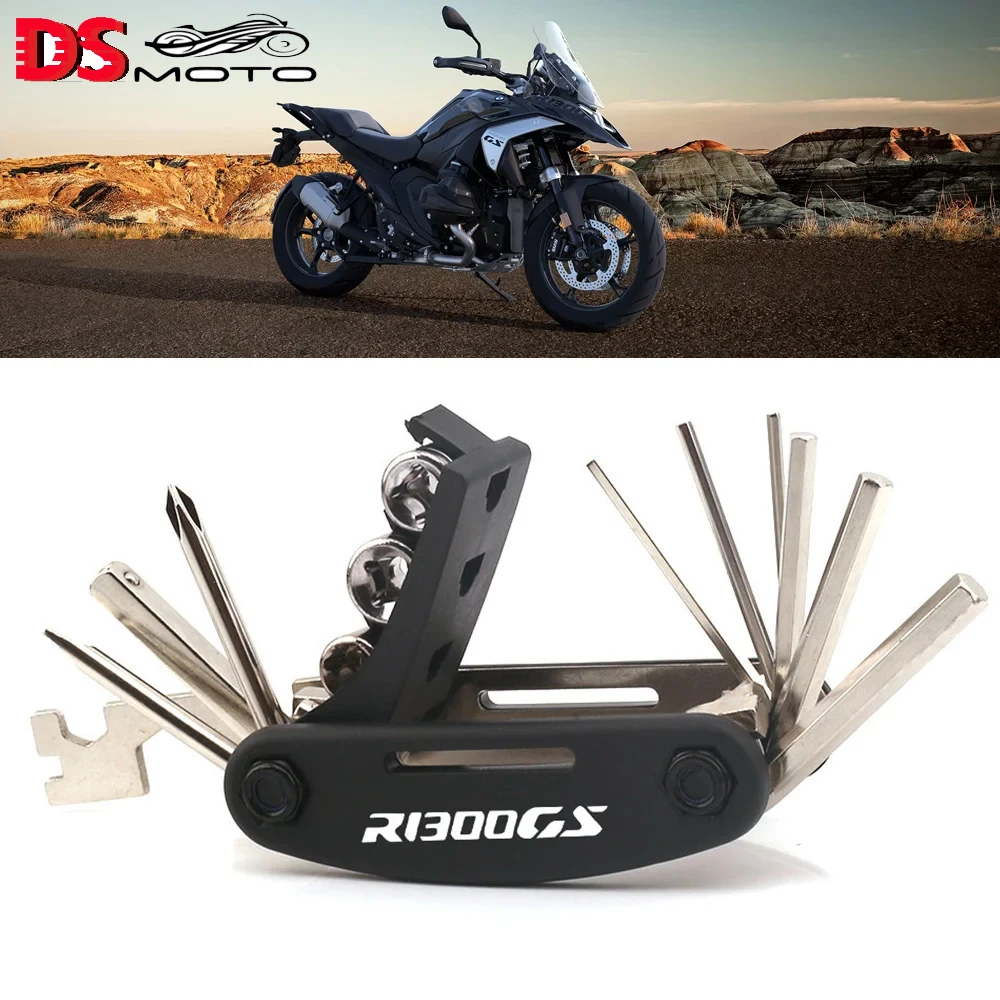 

Новый для Bmw R1300GS R1300 R 1300 Gs мотоциклетный комбинированный инструмент, набор отверток для ремонта 16 в 1, многофункциональные инструменты, аксессуары