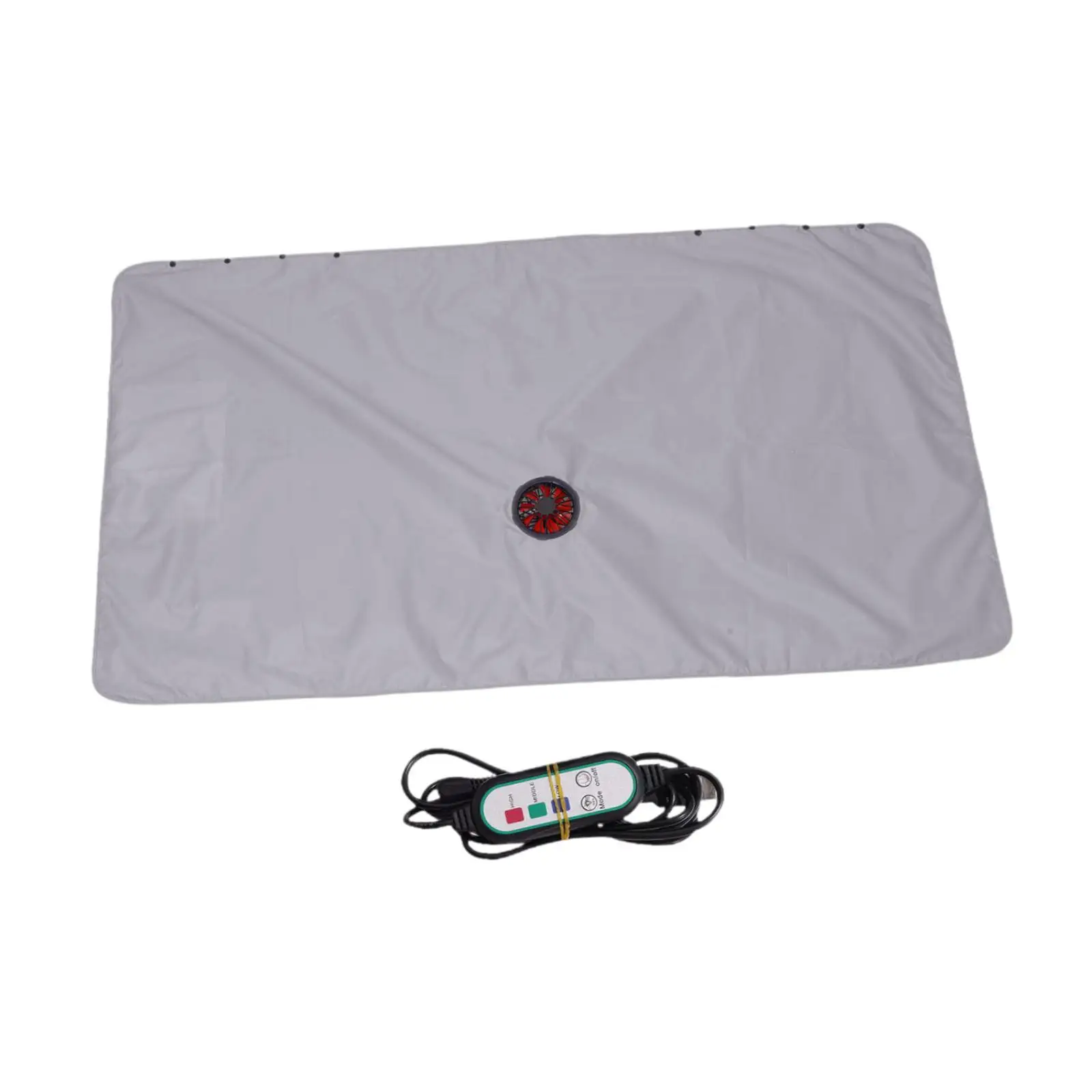 Breathable Outdoor Fan Blanket Sun Three Level Wind Control Comfort Outdoor Gatherings Cooling Blanket