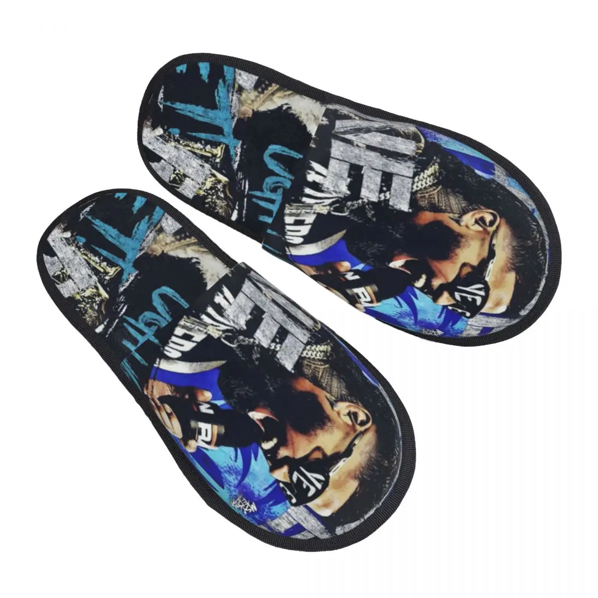 

Custom Retro Jey Uso Yeet Soft Memory Foam House Slippers Women Cozy Warm Anti-Skid Slipper