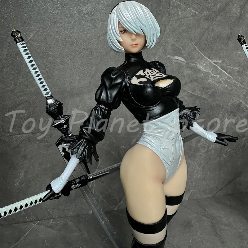 니어 오토마타 요르하 No. 2 유형 B Figma 2b Lifeform Kaine Nier Pvc 액션 피규어 인형 모델 맞춤형 선물 완구