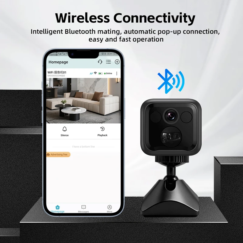 Wireless Wifi High-definition Camera Remote On/off Control Low Power Consumption With Alarm Function Camera 2026 NEW
