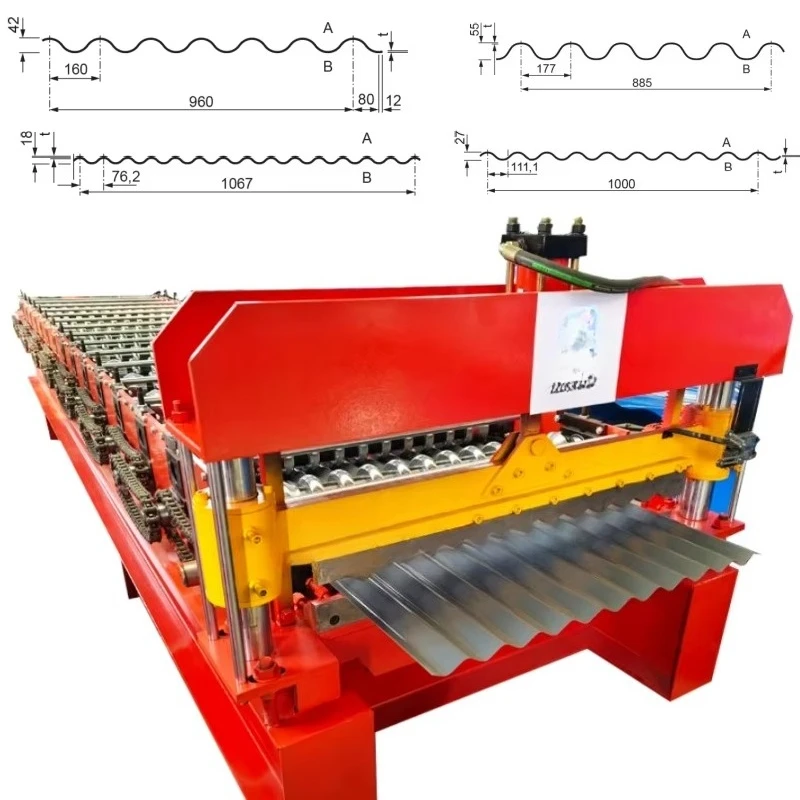 User-Friendly Corrugated Roofing Sheet Production Line for Seamless Operation Metal Bricks Making Machine