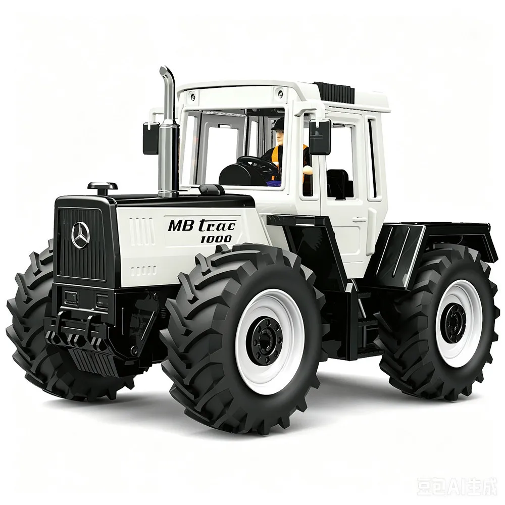 in stock Rc Remote Control Tractor Mb Trac 1000  Alloy 2 4g 1 24 Scale Lighting Effect Farm Vehicle Remote Control For Adults
