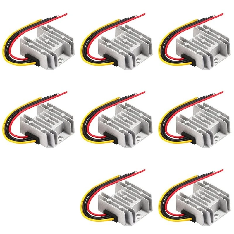 8X DC-DC Transverter 12V Step Up To 24V 3A 72W Car Power Converter Regulator Waterproof Universal Converter