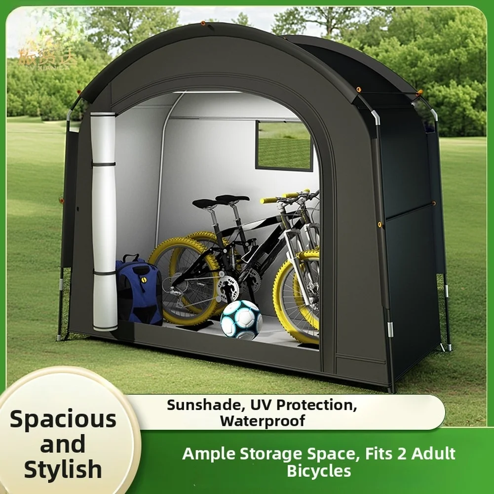 

Outdoor Storage Tent Waterproof Windproof Dustproof Shelter Large Space Portable Bicycle Accessories