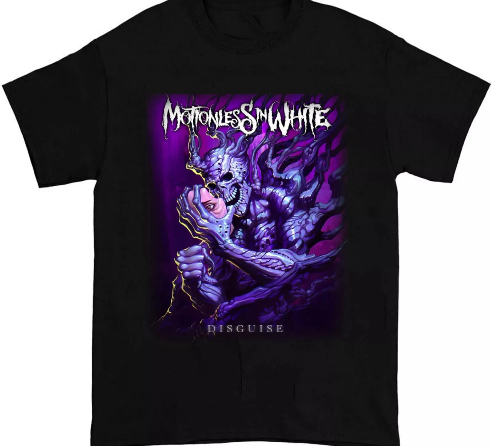 

MOTIONLESS IN WHITE Disguise Gift For Halloween T Shirt Full Size S-5XL