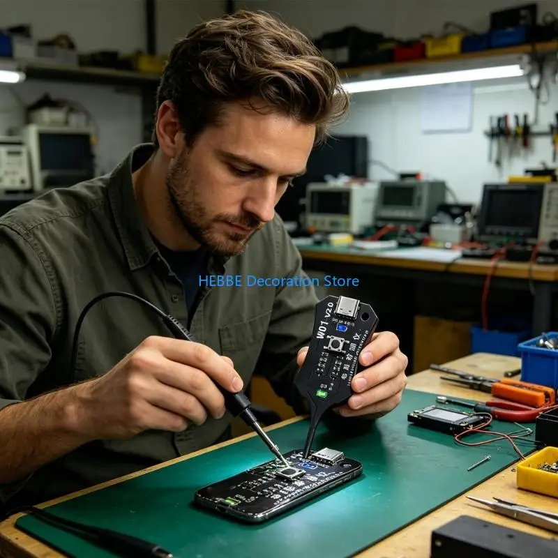 B0KC Reliable Portable Inductor Meter W01 Inductor Detector Design For Quick Troubleshooting Of Electronic Circuits