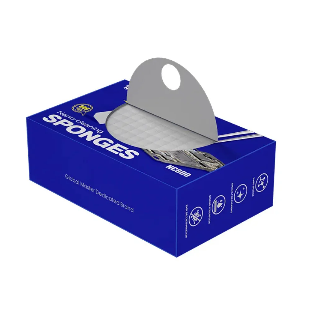 MECHANIC NC800 800-Pack LCD Screen Nano Cleaning Sponges, Residue-Free for Phone PCB, Glass & Camera Dust Removal