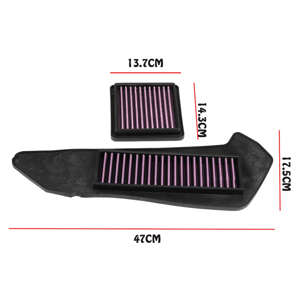 Motorcycle Accessories Air Filter Air Intake Cleaner Engine Protect For Yamaha XMAX300 XMAX250 XMAX 300 X MAX 250 2019 2020 2021 image 3