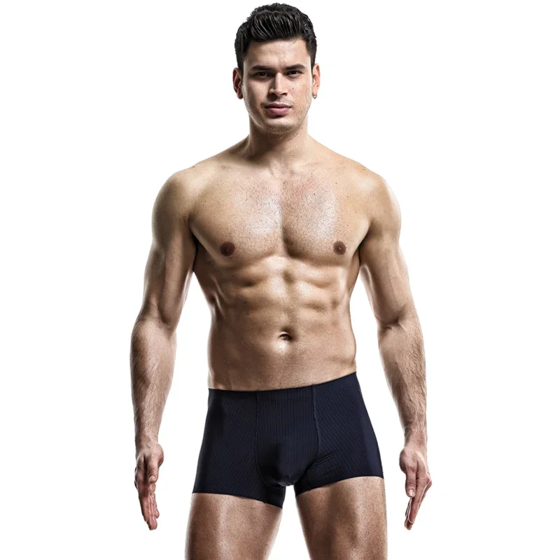 

Мужское нижнее белье (5 шт.) — антибактериальное, дышащее и не оставляющее следов. Летние тонкие шорты из ледяного шелка с четырьмя карманами, модные и стильные.