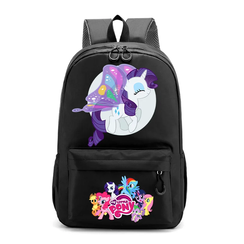 حقائب ظهر للطلاب من My Little Ponys للأولاد والبنات حقيبة مدرسية لطيفة بنمط كرتوني حقائب ذات سعة كبيرة هدايا العودة إلى المدرسة
