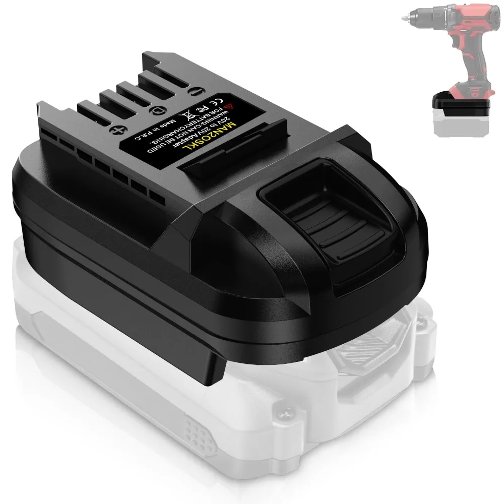 

MAN20SKL Battery Adapter Converter for Skil Tools for Craftsman 20V Batteries Converting To for Skil 20V Lithium Battery Tools