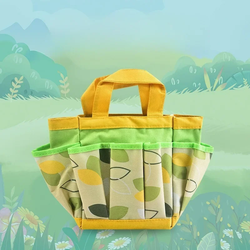 Multitool Oxford Cloth Storage Bag Outdoor Organizer Bag Organizer Large-capacity Garden Supplies Apron Garden Shovel Kit