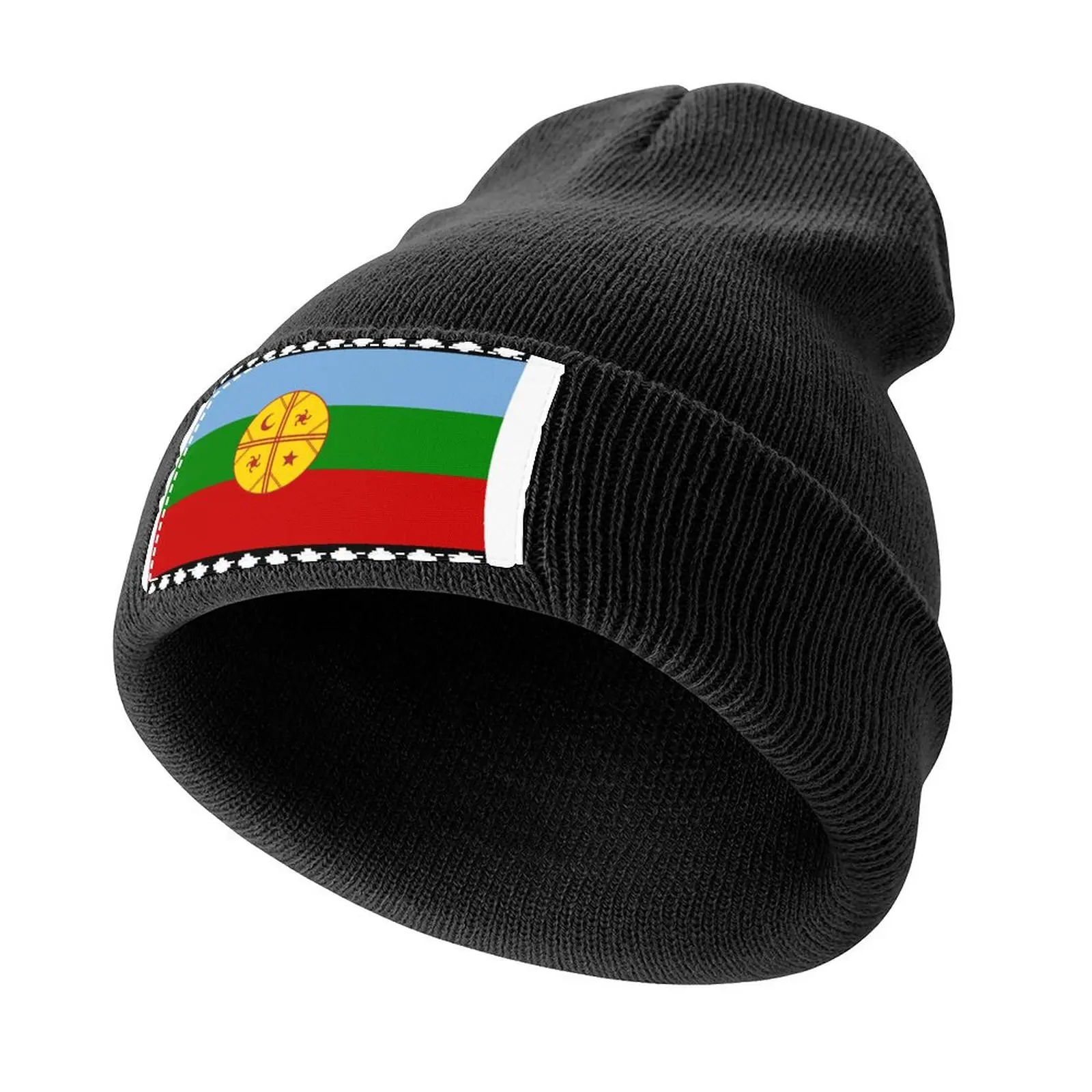 Flag of the Mapuches Knitted Cap New Hat Sun Cap western Hat Baseball Men Women's