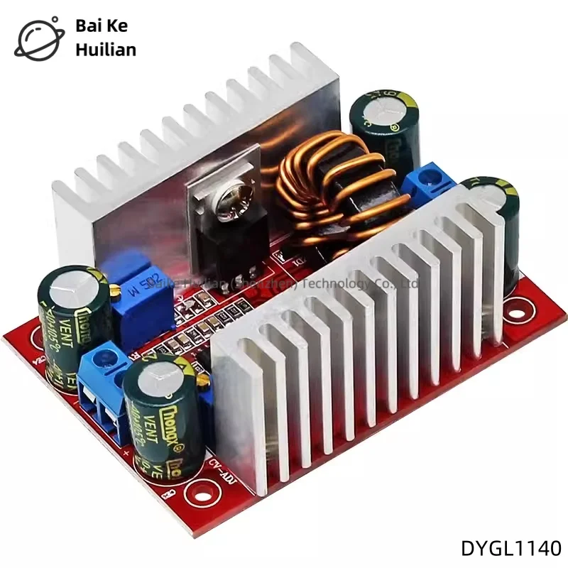 5pcs/lot DC-DC adjustable constant voltage and constant current boost power module 400W high-power 15A charging power supply