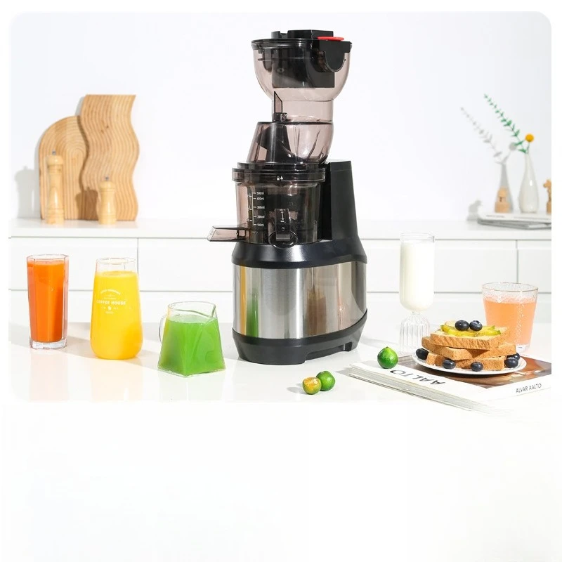 Separation of commercial juice machine Household automatic slag juice slow grinding large diameter juice machine
