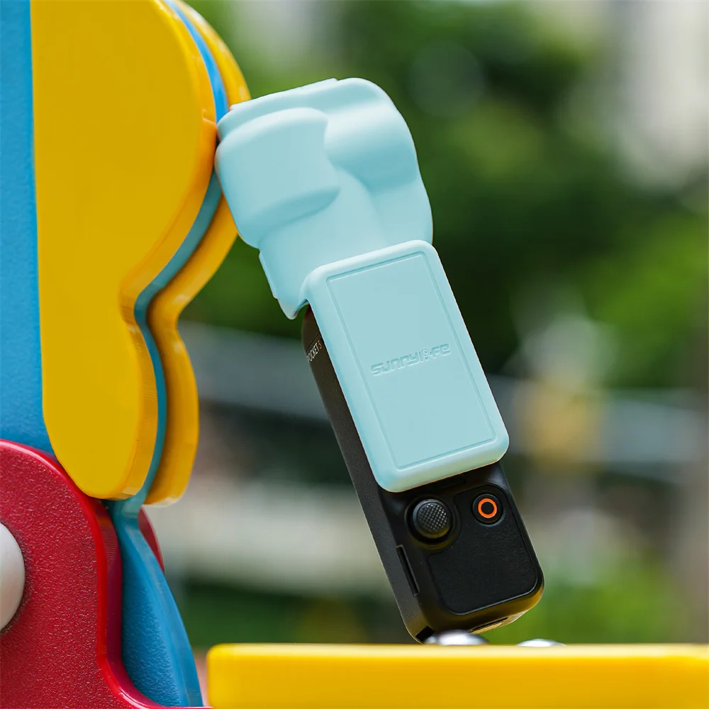 الغطاء الواقي ل DJI OSMO POCKET 3 Gimbal سيليكون الإسكان غطاء العدسة قاعدة مغناطيسية قوس جبل المضادة للخدش الملحقات