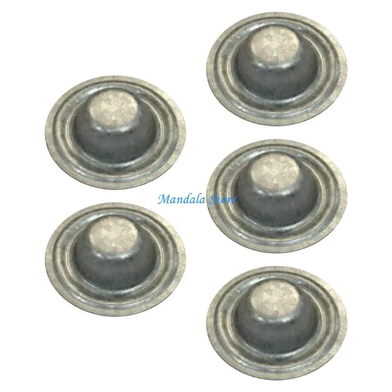 U2JC Metal Roof Screw Covers Roof Bolt Caps with Wide Bottom Skirt for Exposed Fastener Areas in Corrugated Roof Service Work
