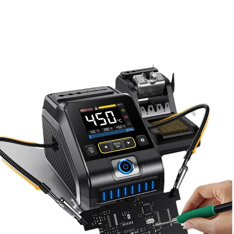 intelligent constant temperature welding table electric soldering iron peak power 200W