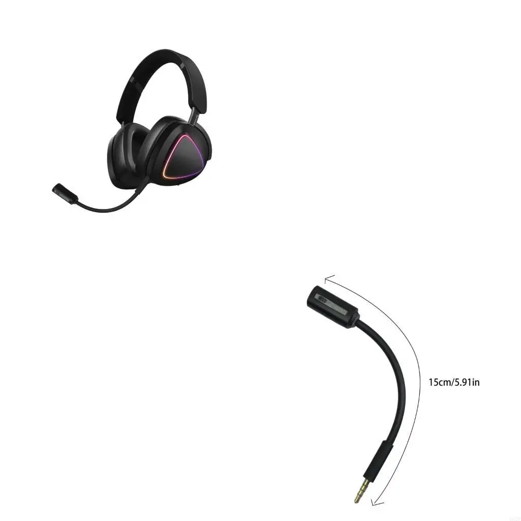 462E Gaming Headsets Microphones With Gold Plated Connectors And Adjustable Boom
