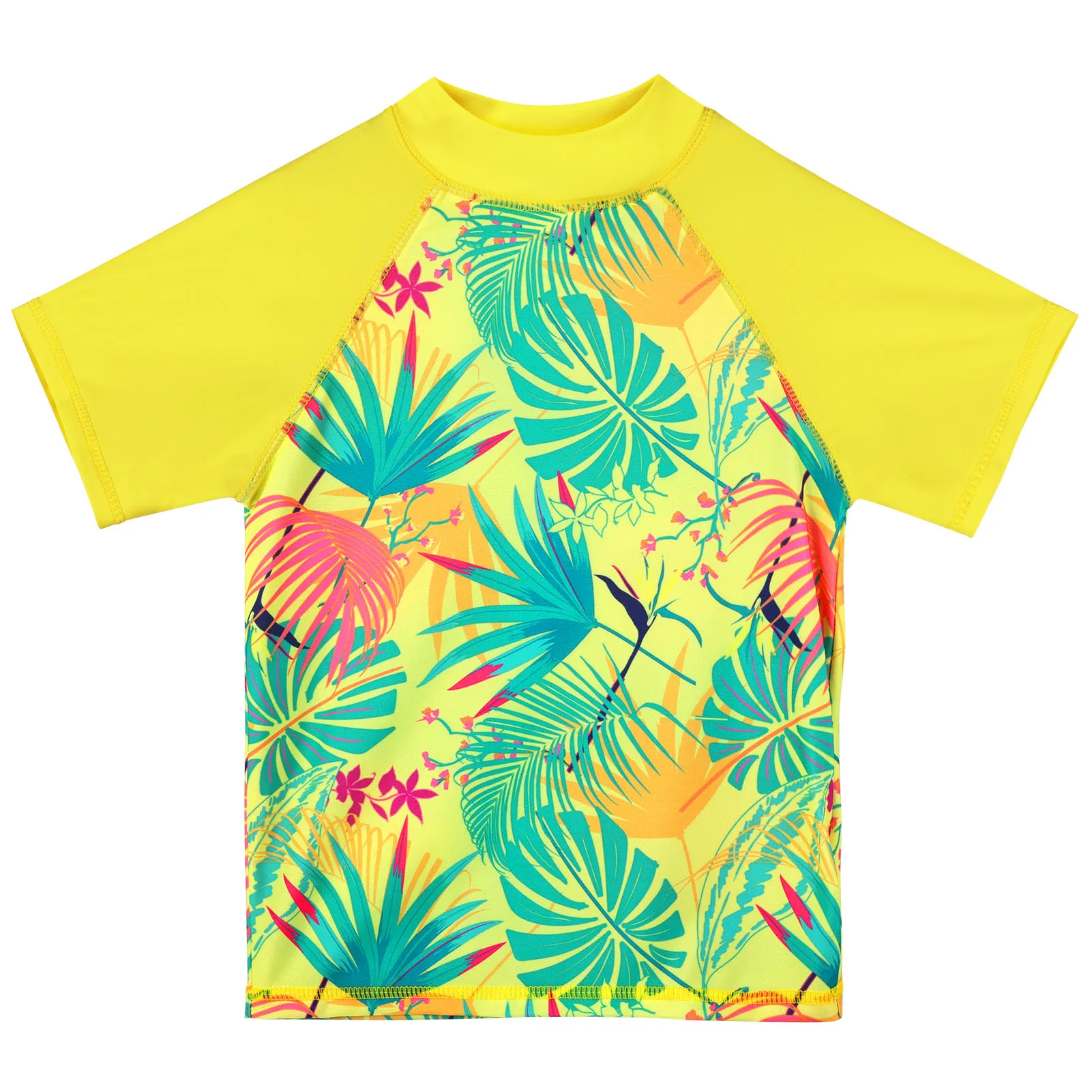 BAOHULU Kids Swimsuit UPF 50+ UV Sun Protective Rash Guard Two Pieces Set Beach Wear Summer Water Sport Wear Surfing Suit