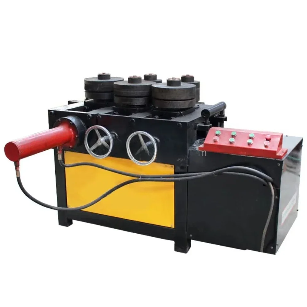 

Factory direct sales semi-automatic arc machine pipe bending round bending machine angle iron winding machine