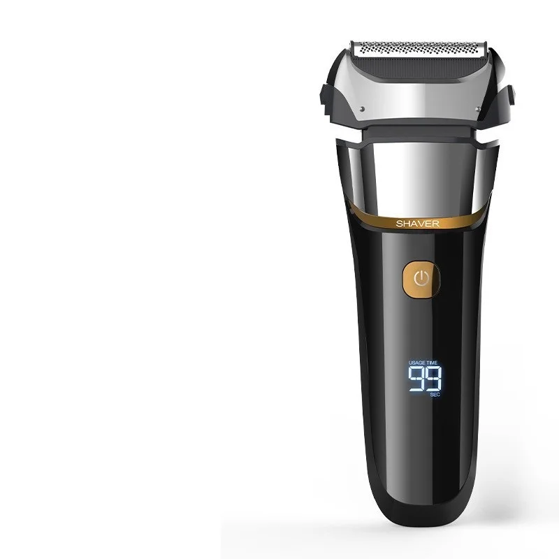 New Electric Shaver for Men with LCD Display, USB Rechargeable Home Water Washable Beard Razor image 6