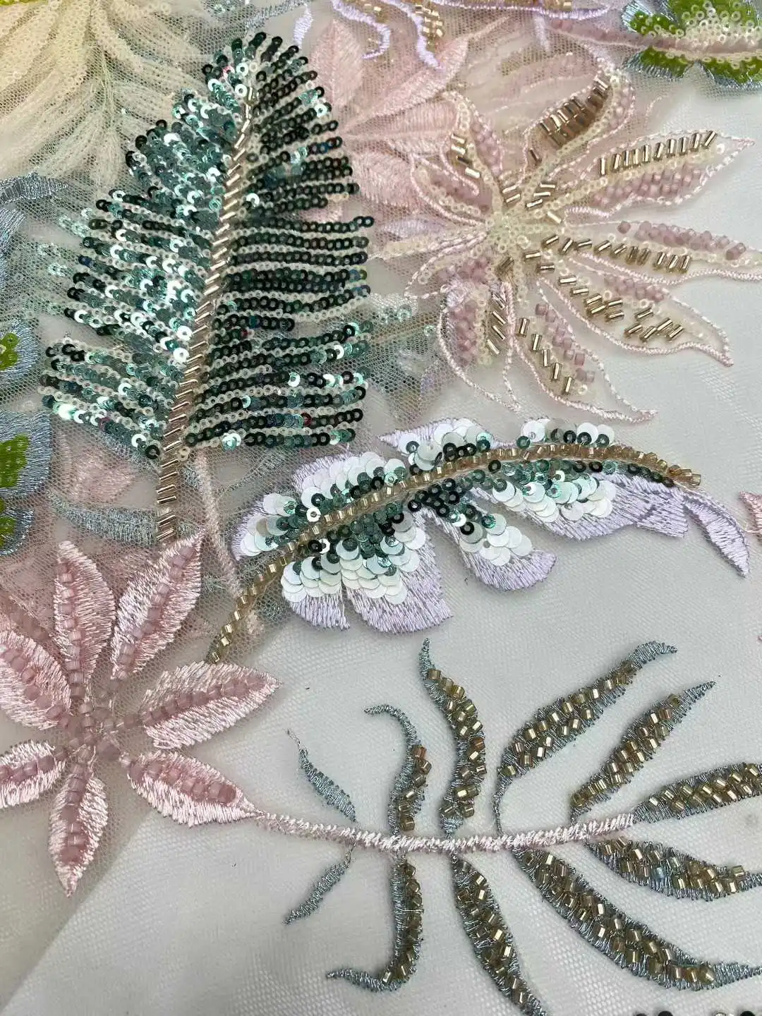 نسيج الدانتيل الأفريقي 2026 الترتر مطرز التطريز العريس النيجيري الزفاف عالية الجودة الفرنسية تول أقمشة الدانتيل لحفل الزفاف