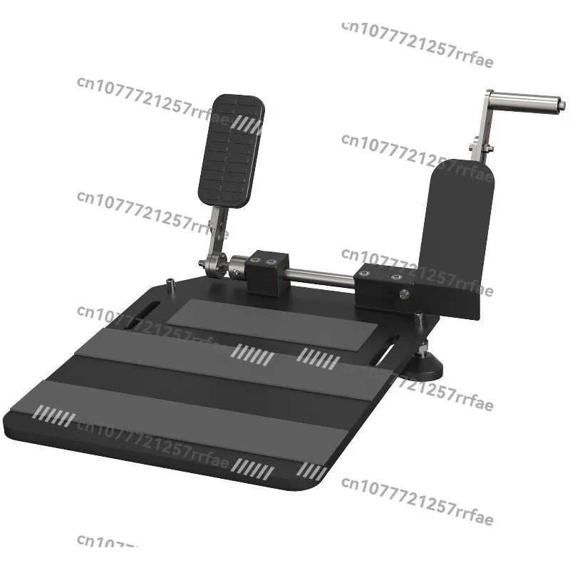 

Portable left foot accelerator pedal driving assistance device