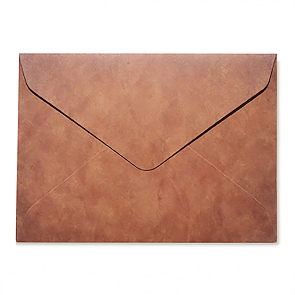 Sobres de papel grueso con diseño Vintage, papelería Retro gruesa, invitación de boda, regalo convidado, sobres para tarjetas de felicitación, 10 Uds.