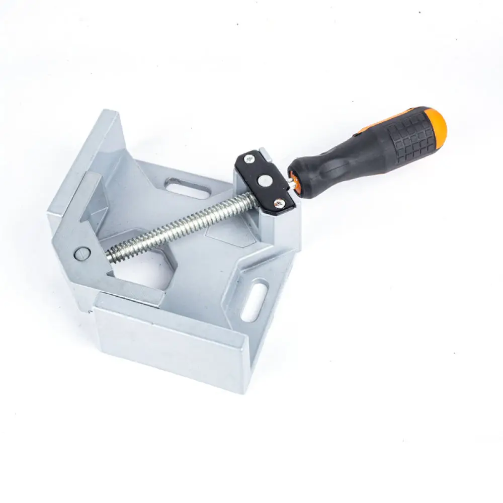 Durable 90 Degree Right Angle Clamp Aluminum Alloy Fixture For Woodworking Corner Framing Drawer Mounting Tool