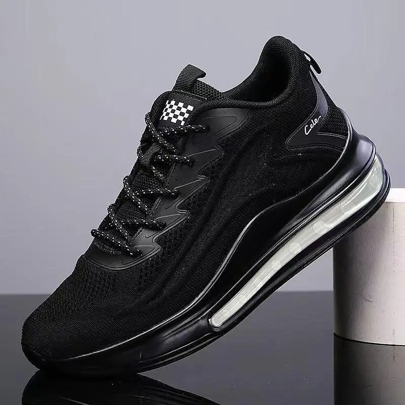 

New Spring and Autumn Soft soled Running Men's Mesh Breathable Casual Sports Shoes Men's Coconut Trendy Shoes Men's Shoes