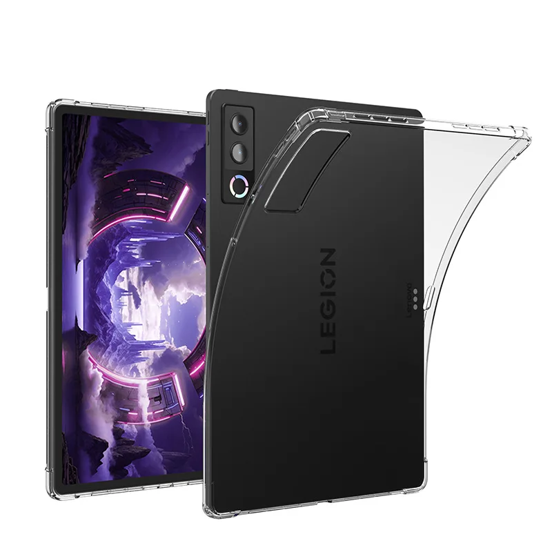 Transparent TPU Protective Case for Lenovo Legion Y900 Tablet Drop-Proof Transparent Soft Case Dedicated for Tablet PCs