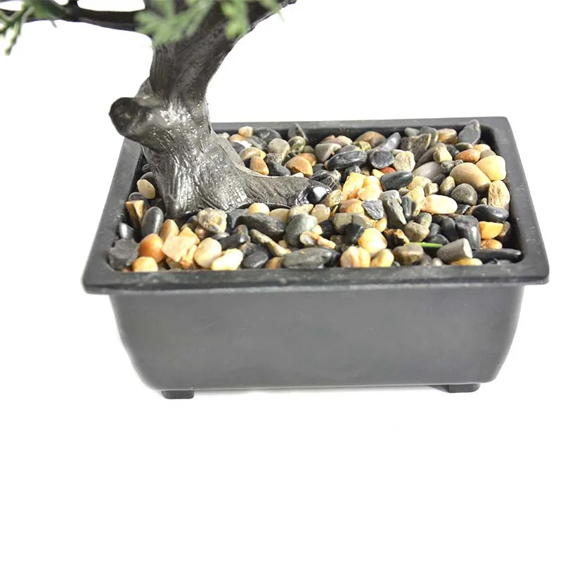 Artificial Plant Pot  Bonsai Outdoor Square Rectangle Plastic Growing Planters Garden Supplies Decoration