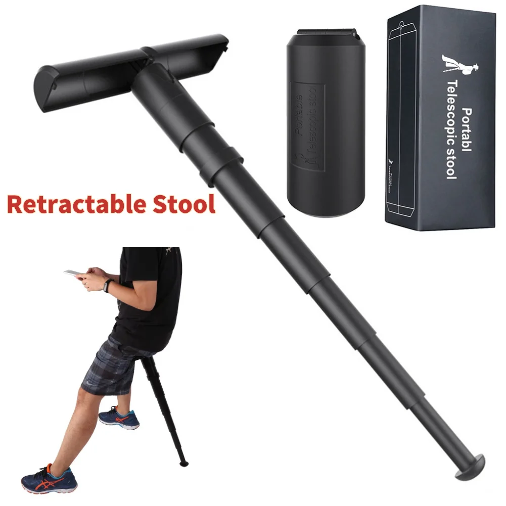 

Портативный складной стул, регулируемый складной стульчик для кормления, телескопический табурет метро, складной табурет для ручной клади, табурет для артефактов в очереди