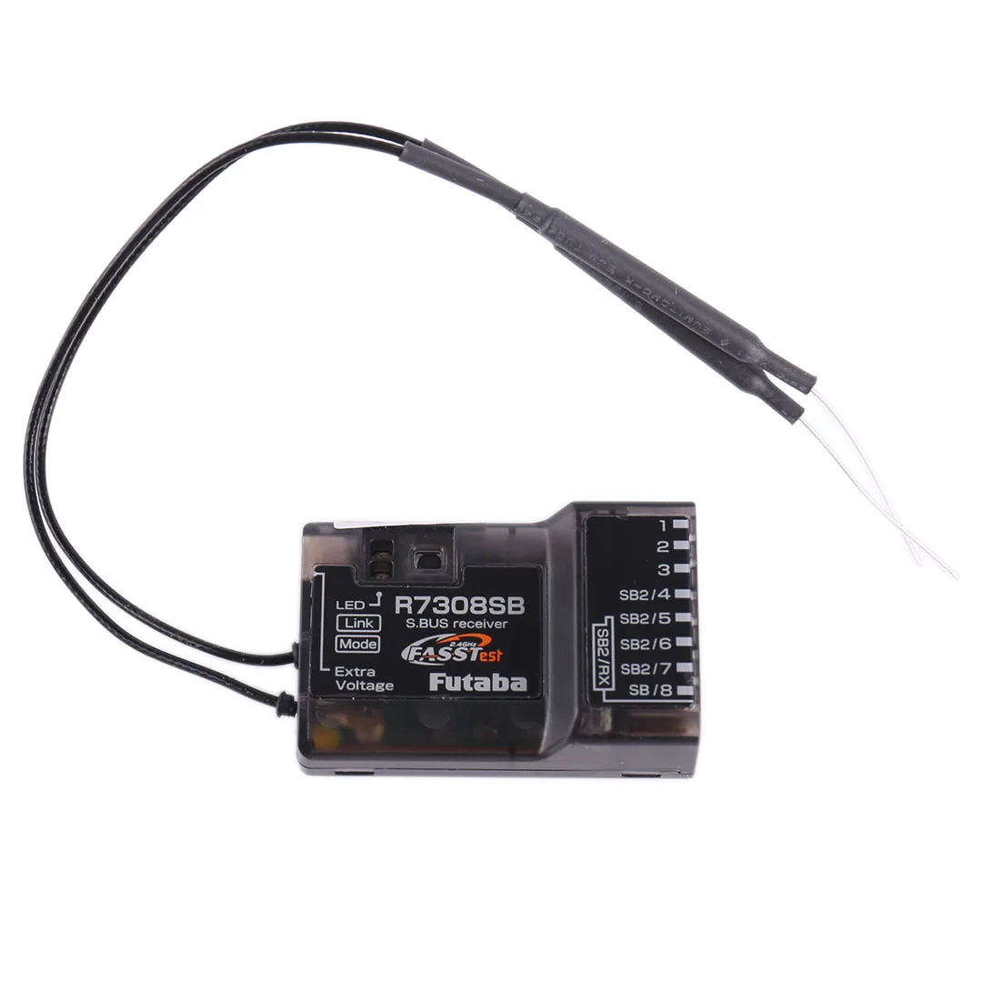 FUTABA R7308SB 2.4G High-Gain Antenna Receiver FASSTest 7108 Upgrade Version Domestic Model