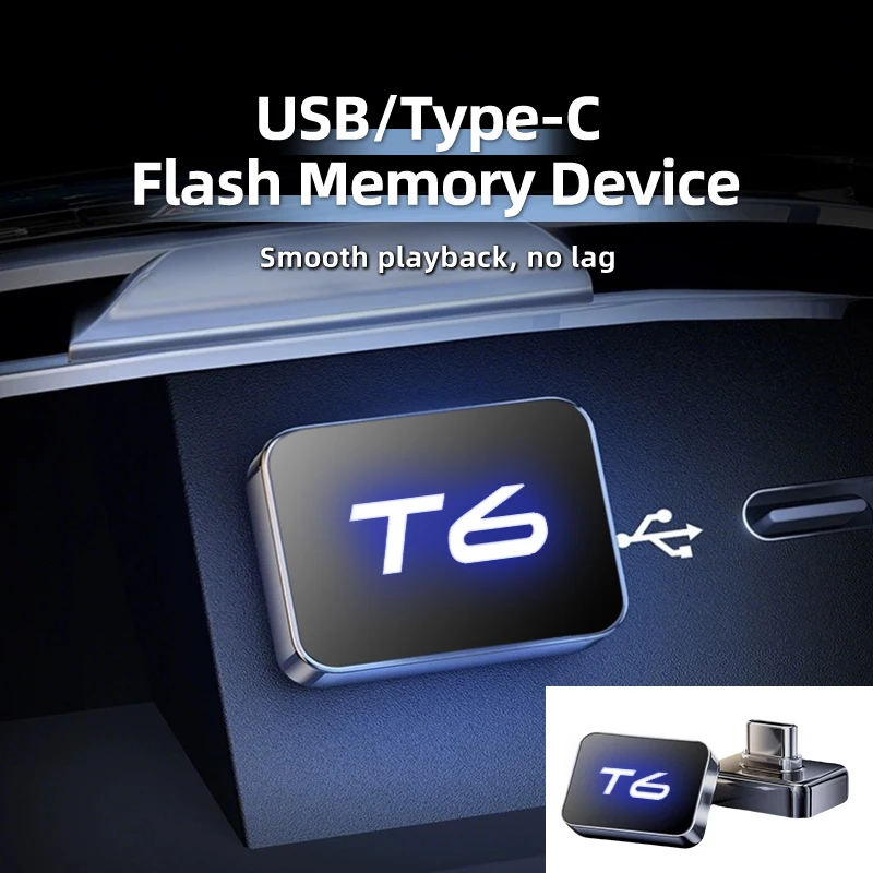 32GB/64GB Mini coche U disco Flash tipo C/dispositivo de memoria de unidad USB para Volvo T6 XC60 XC90 S60 V40 V50 V60 XC40 V70 V90 S90 S80 C30 S