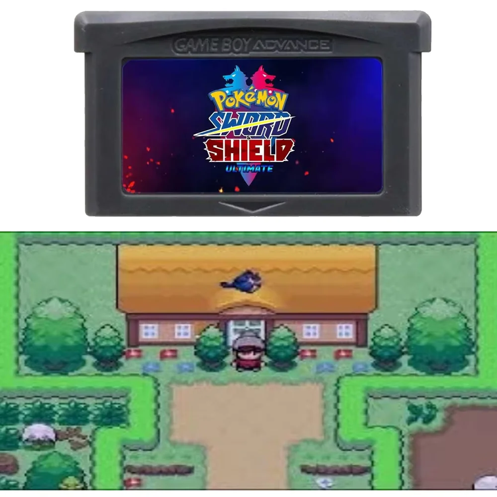 

Sword and Shield Ultimate Pokemon GBA RTC English Game Card