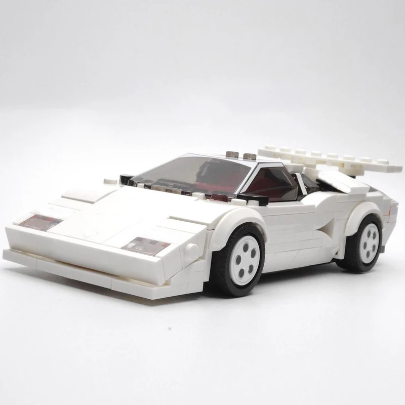 165pcs MOC City Champions Lamborghiniess - Conversion Kit Model Building Blocks Christmas Gift Toy 3D Assemble Craft Creative