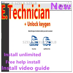 For nex iq etechnician V2.1.7657+ Crack Files for Multi Pcs+Technician Cracked unlimited install on more PCS+Free help install