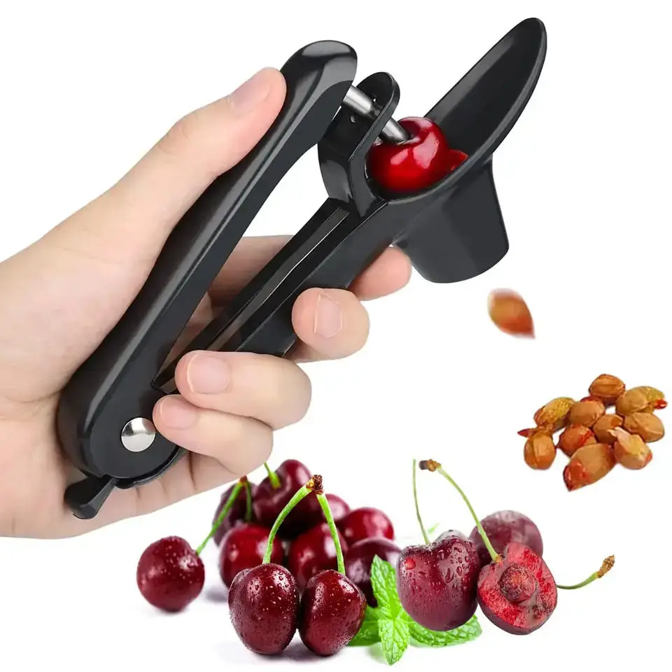 7.8inch Cherry Fruit Kitchen Pitter Remover Olive Core Corer Remove Pit Tool Seed Gadget Stoner