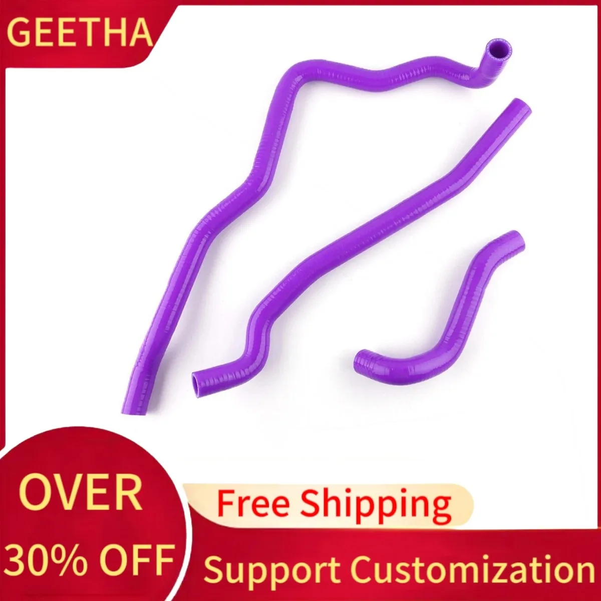 

Для Suzuki Vinson 500 LT-F500F 2003-2007 ATV силиконовый шланг охлаждающей жидкости радиатора