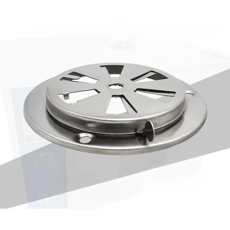 BBQ Grill Smoker Exhaust Vent Stove Air Vent Damper Stainless Steel Air Vent Hole BBQ Accessories Replacement Parts