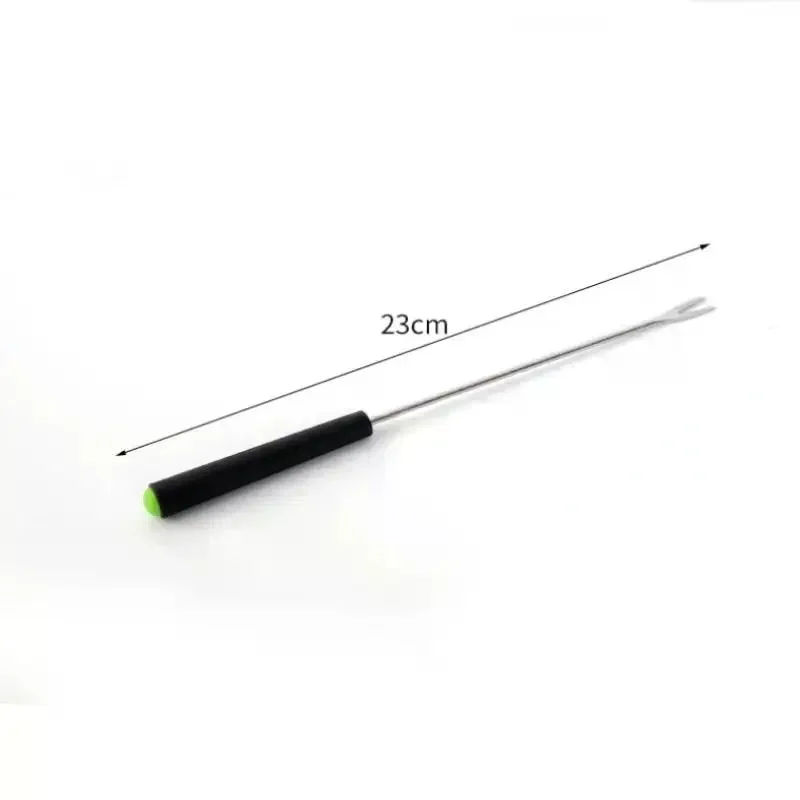 Juego de 6 Tenedores de Acero Inoxidable para Postre, Fruta y Queso, Mini Brochetas para Fondue y Aperitivos, para Servir en Fiestas Familiares, Loncheras Infantiles