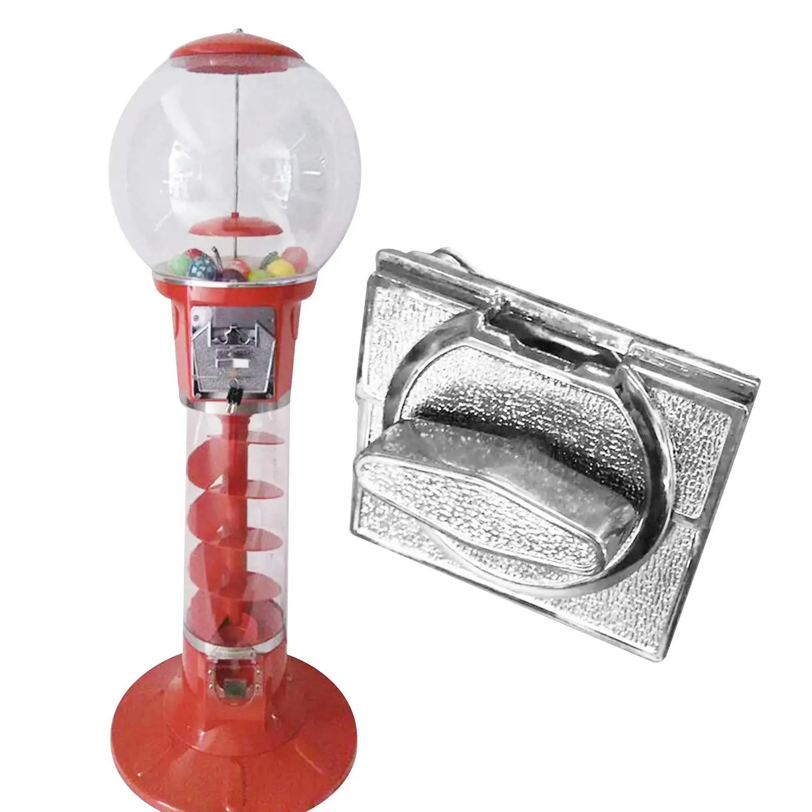zinc-alloy-coin-acceptor-for-bouncy-ball-vending-machine-5-rupee-electronic-roll-down