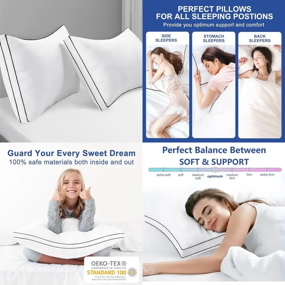 Queen Size Pillow S…