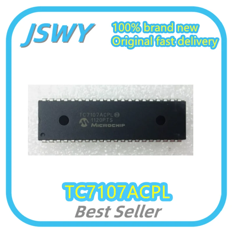 (3/30pcs) TC7107ACPL TC7107ACP TC7107 PDIP-40 Digital Tube Driver - Brand New Original Fast Shipping for Electronics Market