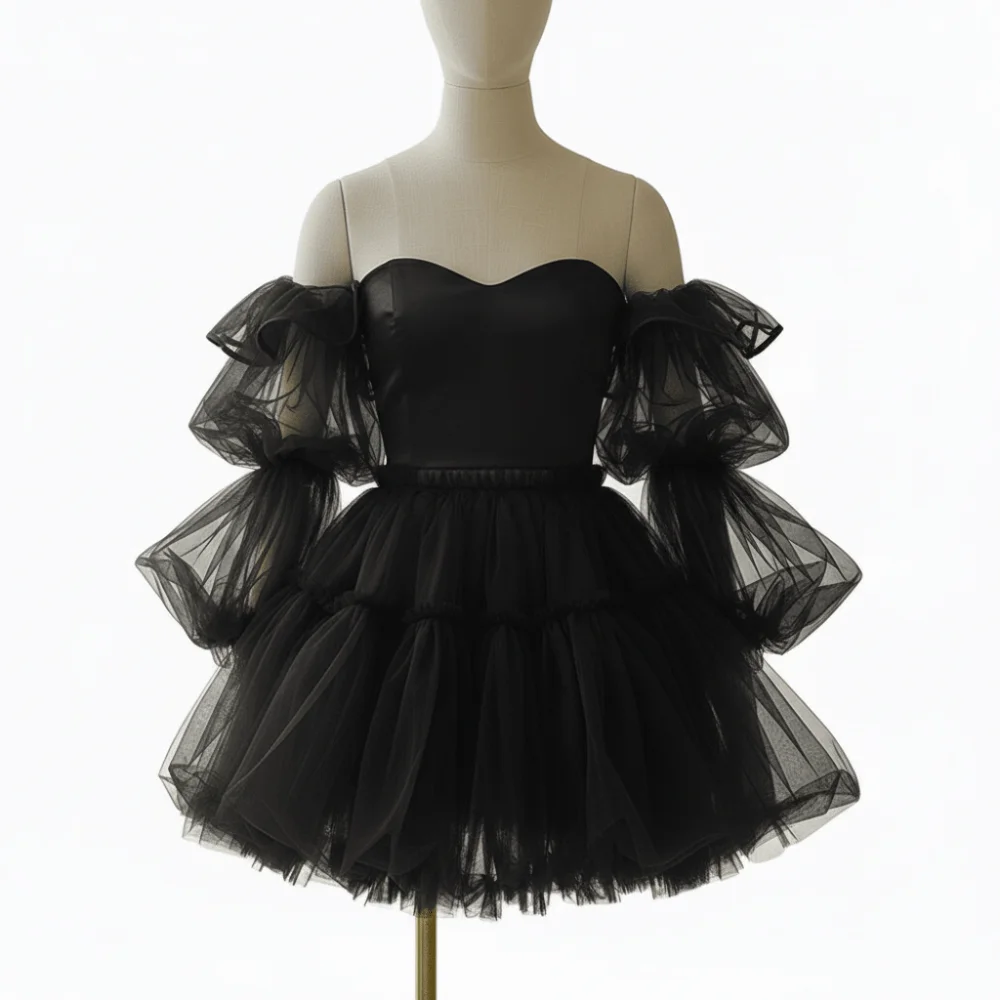 new-black-color-bridal-sleeves-mesh-soft-bride-removable-sleeves-breathable-wedding-accessories-wedding