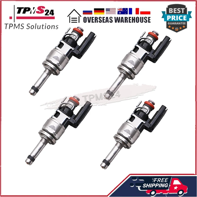 

New Set of (4) Fuel Injectors 31432774 For 2019 Volvo XC40 T4 Model 2.0L - Gas